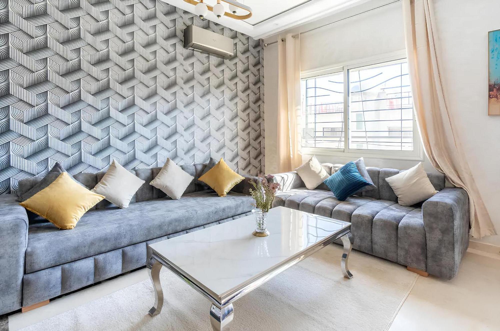 Spacieux Appartement 80 M² - Centre De Casablanca Ngoại thất bức ảnh